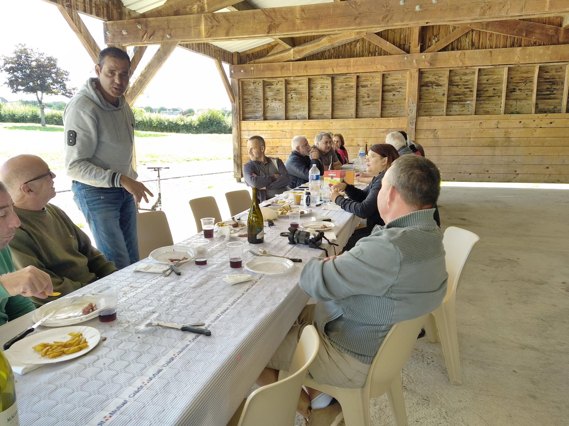 repas des bénévoles
